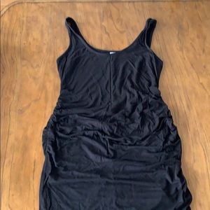 Black maternity dress